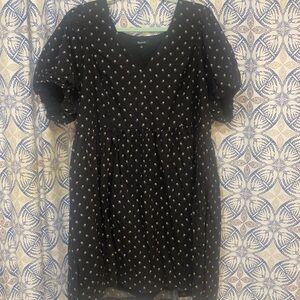 Madewell Foral Puff Sleeve Dress size 2x